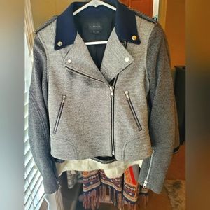 Like NEW Theory Short Moto Jacket